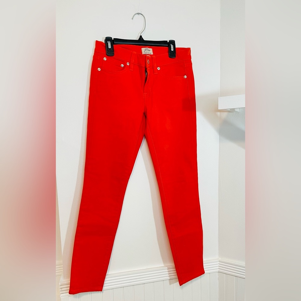 J.Crew red size 25 jeans - Picture 6 of 7